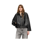 Retro Leather Jacket Manufacturer - Fashionable Outerwear for Women Spring