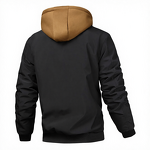 Men's Quilted Jacket Manufacturer - 2025 Fake Two Piece Collar Loose for Spring Autumn Winter