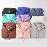 Women's Hoodie Manufacturer - 2024 Hooded Cotton Pocket Plus Size Shoulder Loose