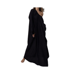 Loose Floor Dress Manufacturer - 2025 Solid Color Lazy Style Ultra Long for Women