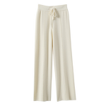 Women's Wide Leg Pants Manufacturer - 2025 High Waist Warm Solid Color Loose Style