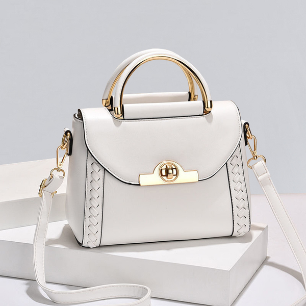 Women's Crossbody Bag Manufacturer - 2025 PU Leather Weaving Metal Lock Fashion Small Bag