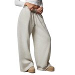 Women's Casual Pants Manufacturer - 2025 Fleece Thick Drawstring Elastic Loose Wide Leg