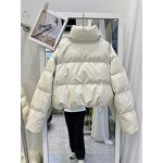 Short PU Puffer Jacket Manufacturer - 2025 Zipper Quilted Winter Warm Thick