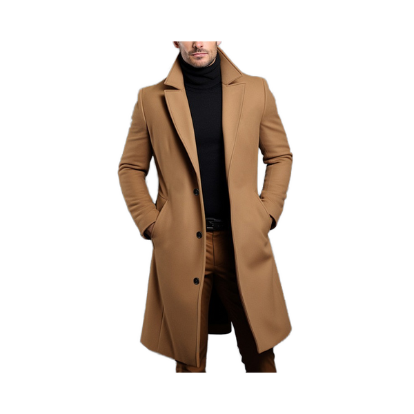 Men's Windbreaker Coat Manufacturer - 2025 Medium Length Warm Windproof Fashionable