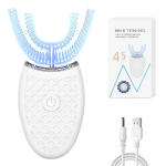 Electric Toothbrush Manufacturer - Unisex Adult U-Shaped Sonic Soft Bristles Silicone Automatic