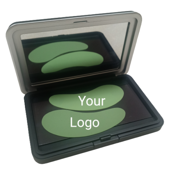 Eye Patch Manufacturer - Eco Reusable Silicone Anti Wrinkle in Tin Case Metal Box