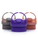 Shower Gel Dispenser Factory - Silicone Bath Brush Body Scrubber with Distributor Tool