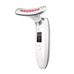Neck Care Massager Manufacturer - Facial & Neck with 7 LED Light Therapy Reduce Wrinkles