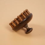 Nail Tooth Shaper Manufacturer - Wholesale 28 Mushroom Sandalwood Massage Comb Salon Supplies