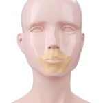唇部睡眠面膜生产商-定制标识硅胶可重复使用有机保湿含锡盒