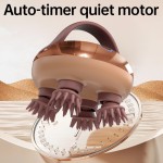 Scalp Massager Factory - Rechargeable Electric Waterproof Head Vibrating Silicone Massager