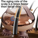 Head Massage Machine Factory - Relax Automatic Small Hair Massaging Brush Silicone Equipment