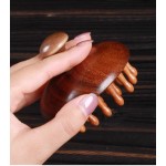 Nail Tooth Shaper Manufacturer - Wholesale 28 Mushroom Sandalwood Massage Comb Salon Supplies