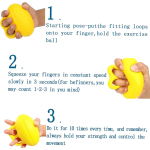 Grip Training Ball Factory - Hand Grip PU Ball Finger Practice Exercise Gym Fitness Strengthen
