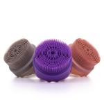 Shower Gel Dispenser Factory - Silicone Bath Brush Body Scrubber with Distributor Tool
