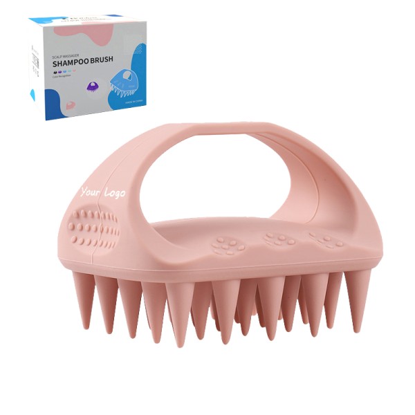 Eco Hairbrush Manufacturer - 2025 Latest Recyclable Full Silicone Massager Shampoo Brush Detangling