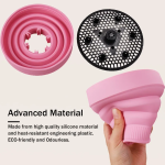吹风机扩散器生产商-硅胶折叠手形卷发专业工具