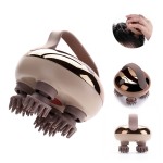 Head Massage Brush Manufacturer - Rechargeable Electric Scalp Vibrating Silicone Handheld Device