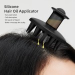 Hair Oil Applicator Factory - Silicone Root Comb Scalp Massager Shampoo Brush with Dispenser