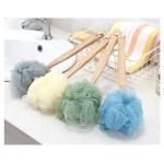 Bath Loofah Manufacturer - Factory Wholesale Long Wooden Handle Back Scrubber Shower
