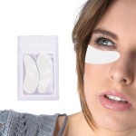 Eye Mask Manufacturer - Lohas Reusable Silicone Anti-Wrinkle Gel Under Eye Mask Organic