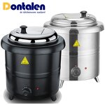 Soup Warmer Kettle Manufacturer - Hot Products 10L Black Electric with CE Certification