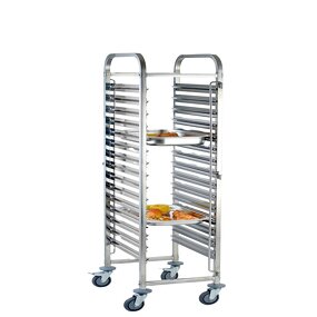 Serving Trolley Manufacturer - Dontalen Restaurant Stainless Steel Luxury Golden Handling Cart