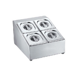 Food Container Manufacturer - Dontalen Buffet Stainless Steel Gastronorm GN Holder Sauce