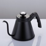 Coffee Kettle Manufacturer - Factory Sale 800ML 304 Stainless Steel Matte Black Cold Brew