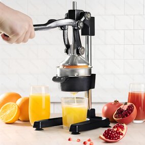 Juicer Manufacturer - 2025 New Style Manual Hand Stainless Steel Lemon Squeezer Multi-Function