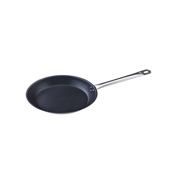 Frying Pan Manufacturer - Black Deep Fry Non Stick Stainless Steel Induction Cooking Pot Sets