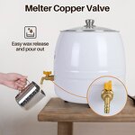 Wax Melter Machine Manufacturer - Dontalen 10L Electric White Stainless Steel