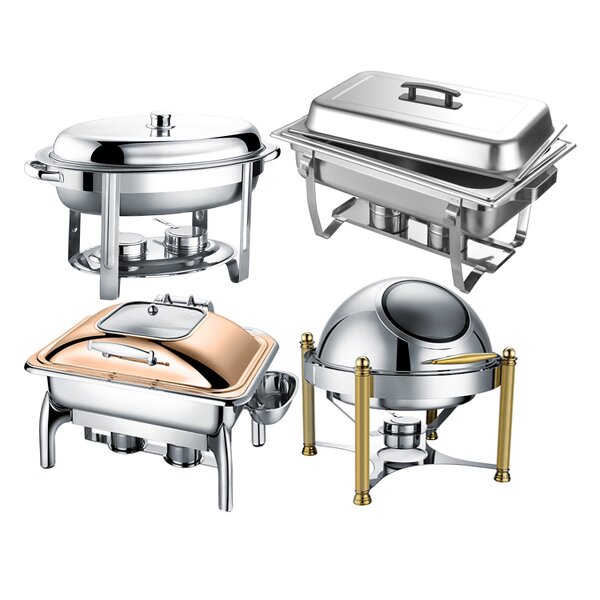 Chafing Dish Manufacturer - Best Price 304 Stainless Steel Turkey Chafing Dish for Sale