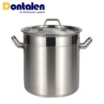 Stock Pots Manufacturer - Stainless Steel Satin Body Large Commercial Induction Heavy Duty