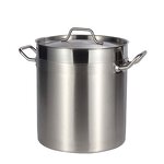 Stock Pots Manufacturer - Stainless Steel Satin Body Large Commercial Induction Heavy Duty