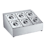 Food Container Manufacturer - Dontalen Buffet Stainless Steel Gastronorm GN Holder Sauce