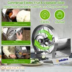 Vegetable Slicer Manufacturer - Professional Manual Multifunctional Efficiency Commercial Fruits