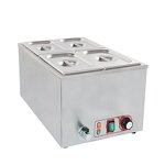 Bain Marie Manufacturer - Good Quality Stainless Steel Counter Top for Buffet Food Warmer