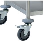 Service Trolley Manufacturer - Dontalen Round Tube Food Restaurant Hotel Stainless Steel