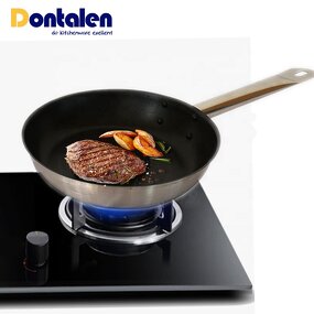 Frying Pans Manufacturer - Dontalen Tri Ply Mini Stainless Steel Nonstick Egg Deep Cookware