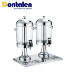 Juice Dispenser Manufacturer - Deluxe 8L Stainless Steel Buffet Beverage Dispenser