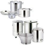 Stock Pot Manufacturer - Dontalen 24L 0.8mm Sandwich Type Bottom Low Body