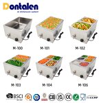 Food Warmer Manufacturer - Dontalen Electric Commercial Buffer Heating with 1/2 GN PAN Lid