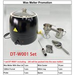 Wax Melter Machine Manufacturer - Black Stainless Steel Electric Candle Body Maker