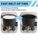 Wax Melter Manufacturer - Commercial 5L Non-Stick Candle Melting Pot