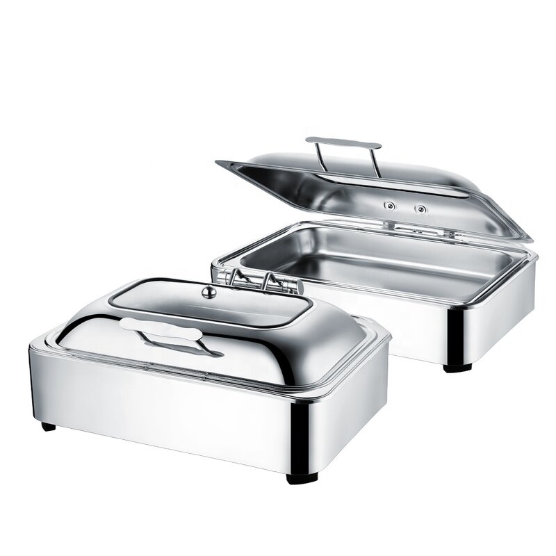 Chafing Dish Manufacturer - Hot Sale 9L Stainless Steel Hotel Buffet Food Warmer