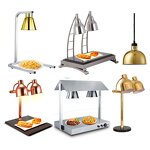 Food Warmers Manufacturer - Commercial Electric Buffet Countertop 250w Infrared Heating Lamp