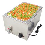 Food Warmer Manufacturer - Commercial Stainless Steel Table Top Electric Hot Counter Bain Marie