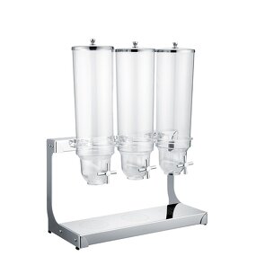 Cereal Dispenser Manufacturer - Deluxe Hotel Buffetware 1/2/3/4 Heads Stainless Steel Plastic